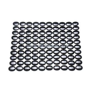 Quality Black Onyx Oval Cabochons 6X8mm Gemstones Cabochons CA17395 for sale
