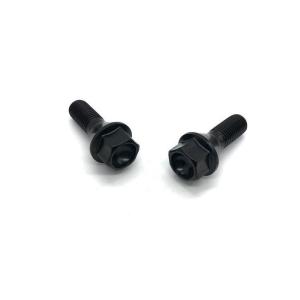 Black Oxide Grade 12.9 Steel Wheel Hub Bolt For Trailer M12x55