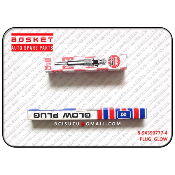 8-94390777-6 Isuzu FVR Parts FVR34 6HK1 4HK1 Metal Glow Plug 8943907776