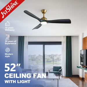 52-Inch Dimmable LED Ceiling Fan Modern and Customizable with Energy Efficiency