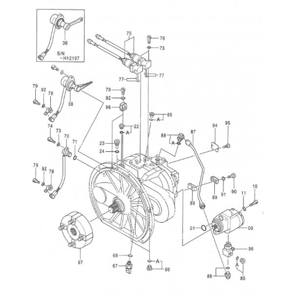 Belparts Excavator Main Pump For Hitachi EX200-2 EX200LC-2 Hydraulic Pump 9101528 9135950