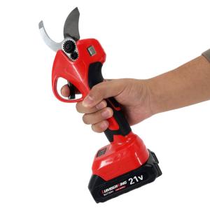 21V Cordless Electric Tree Pruner Pruning Shears Scissors With LED Screen