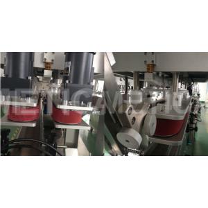 Linear Automatic Plastic Bottle Capping Machine Spindle Cappers 1800BPH-9000BPH