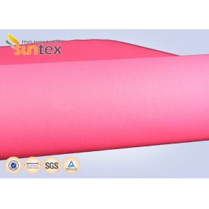 Red 0.4mm Fiberglass Welding Cloth Fire Resistant Bulk Fiberglass Cloth Roll