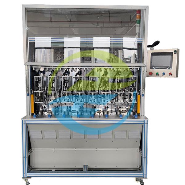 Buy Valve Core Comprehensive Performance Testing Platform  8 Testing Stations Accuracy 0.1% Leak Testing Equipment at wholesale prices