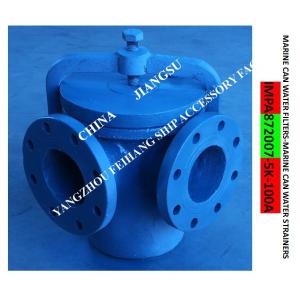 5K-100A CAN WATER FILTERS-IMPA 872007 CAN WATER STRAINER 5K-100A S-TYPE JISF