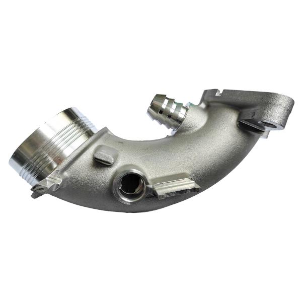 Buy Aluminum Alloy Permanent Mold Casting Precision Machining Elbow Pipe at wholesale prices