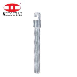 Q235 Solid 34mm Galvanized Scaffolding Parts All Thread Rod