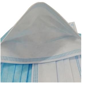 Fashion Dustproof Non-woven Medical Face Mask Full Protective Disposable White