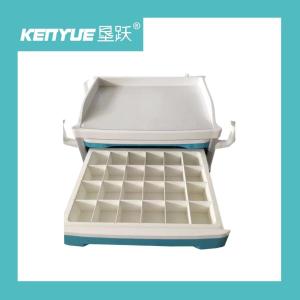 Medical furniture ABS plastic ambulance hospital ambulance blue