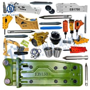 China Excavator Spare Parts CR42 Piston Bushing Cylinder Seal Kit Diaphragm Chisel Rod Pin Hydraulic Breaker for HDB450 HDB650 HDB800 on sale