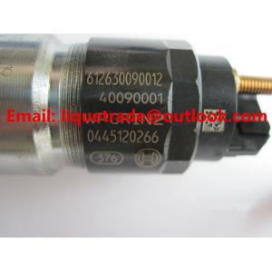 BOSCH Common rail fuel injector 0445120266 for WEICHAI 612630090012, 61264009000