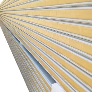 Outdoor Polyurethane Insulation Panel Fireproof Insulated Sandwich Roof Panels