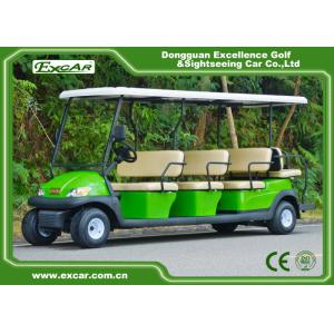 EXCAR 11 seater trojan battery Electric golf cart sightseeing car china mini bus