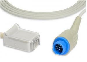 China 12 Pin Mindray Spo2 Extension Cable , Reliable  Lncs Patient Cable on sale