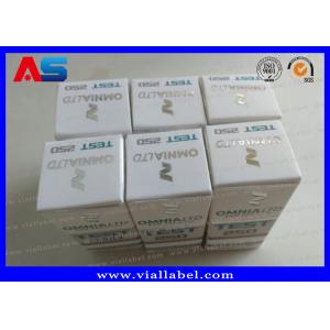 Custom Peptide Injections Cardboard Vial Box For Pharma Packaging Omnia small