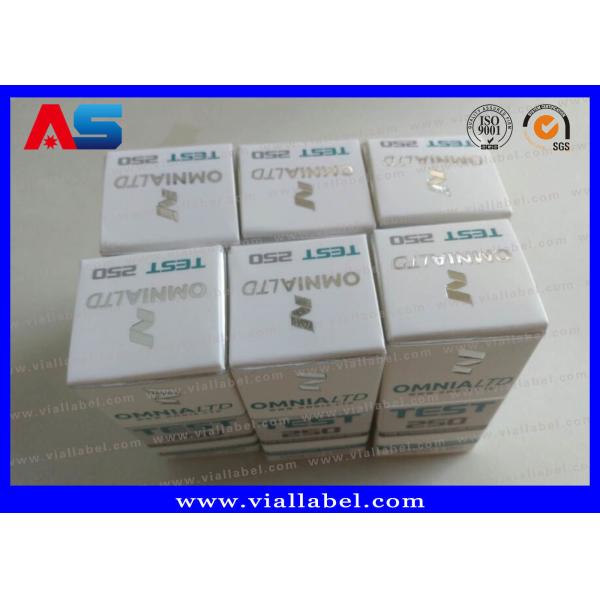 Custom Peptide Injections Cardboard Vial Box For Pharma Packaging Omnia small
