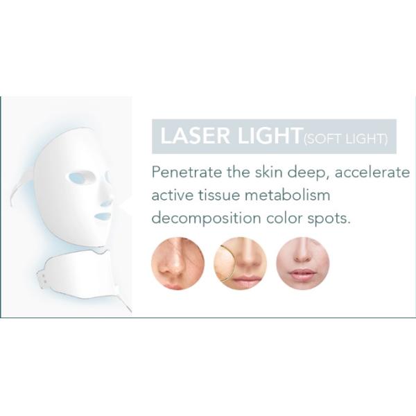 Buy ABS OEM ODM Facial LED Mask Skin Wrinkle Removal at wholesale prices