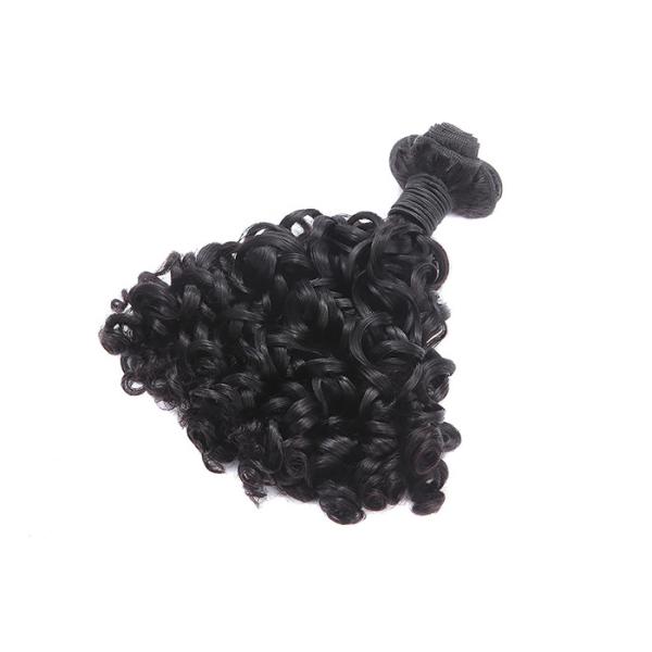 Big Pissy Real Double Weft Human Hair Extensions / Double Drawn Curly Hair