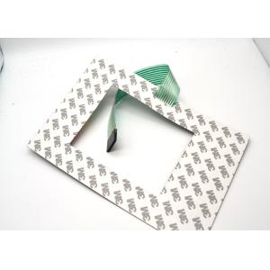 PET Embossed Tactile Membrane Switch Keyboard With 2.54mm Circuit Connector