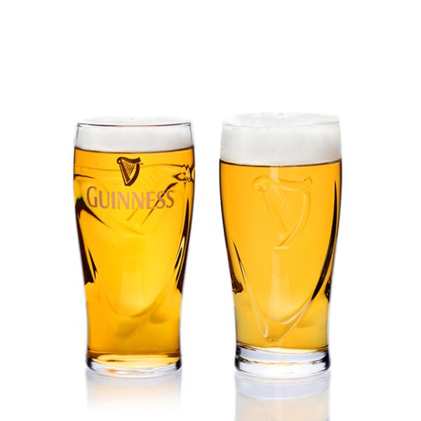 Tumbler pilsner beer glass classic pilsner style beer cup Heavy Base Bulge Top Pilsner Glass Beer Glass
