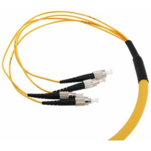 2mm Duplex Optical Fiber Pigtail FC UPC Single Mode G652D