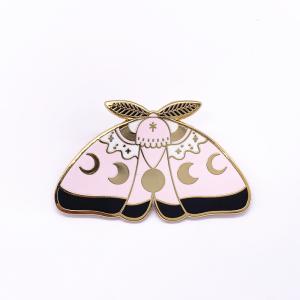 Lovely Apple Shape Hard Soft Enamel Glitter Lapel Pin Badges Customized Size