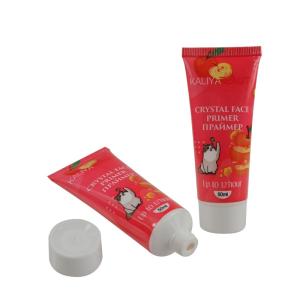 wholesale hot stamping cosmetic bio plastic tube packaging