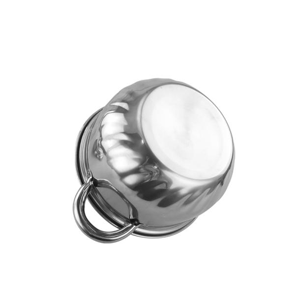 3pcs stainless steel cookware set 16cm 18cm 20cm pot for kitchen