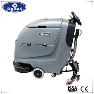 China Walkbehind Scrubber with Disc Type+Drum Type Brush Dirty Water Level Sensor and Driving Speed Adjust for Efficient Floor Cleaning on sale