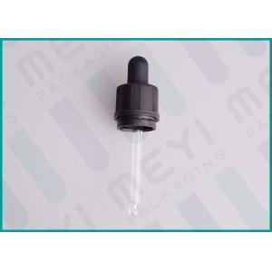 Childproof And Tamper Evident Plastic Dropper 18/410 For Glass E-liquid Bottles