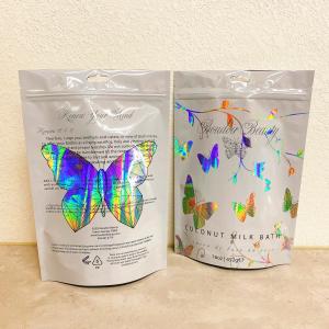 16oz Smell Proof Digital Printed Custom Stand Up Pouch For Milk Bath