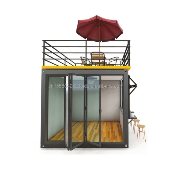 Custom Made Mobile Store Retail Store Container Houses in Modern Design for Fast and Convenient Stall