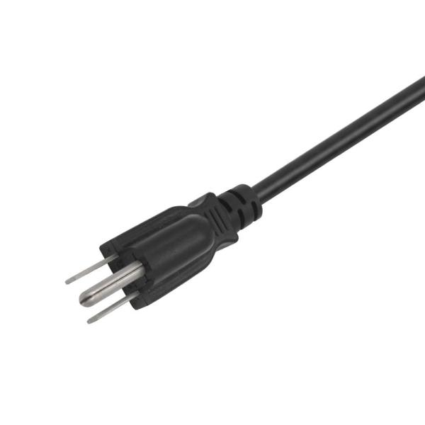 Rewireable US Nema Power Cable , 3 Prong Female Power Cord Y Splitter 5-15R