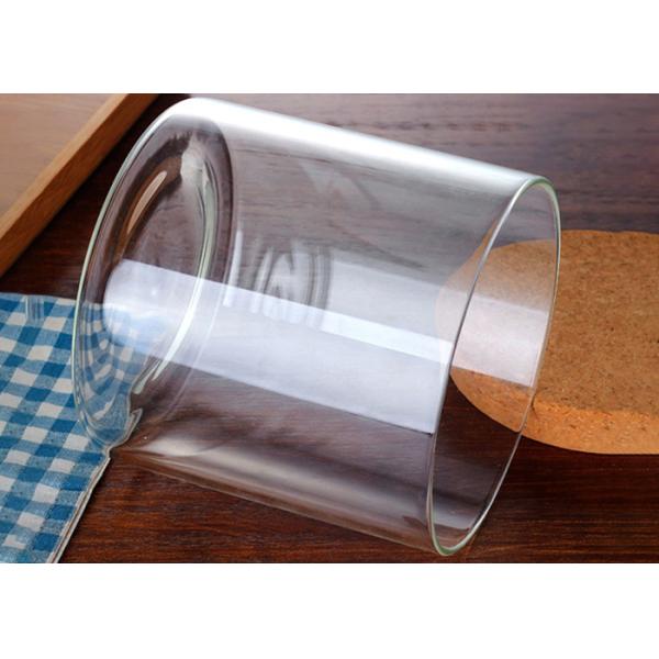 2L 2.5L 3.5L Blown Wide Mouth Glass Jars , Ball Wide Mouth Canning Jars