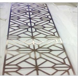 Brushed black titanium stainless steel screen , price stainless steel wall