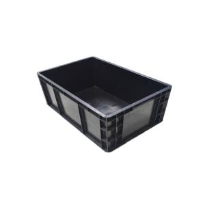 Dust Proof Non Toxic ESD Tote Boxes , ESD Plastic Bins For Electronic Workshop