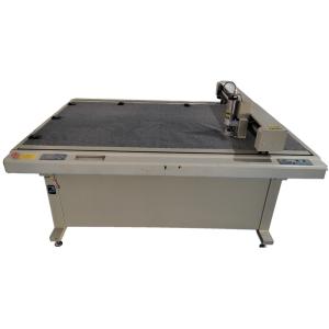 Quality KAEMI 1509M2 Used Flatbed Garment Cutting Machine Template PVC Cutter for sale