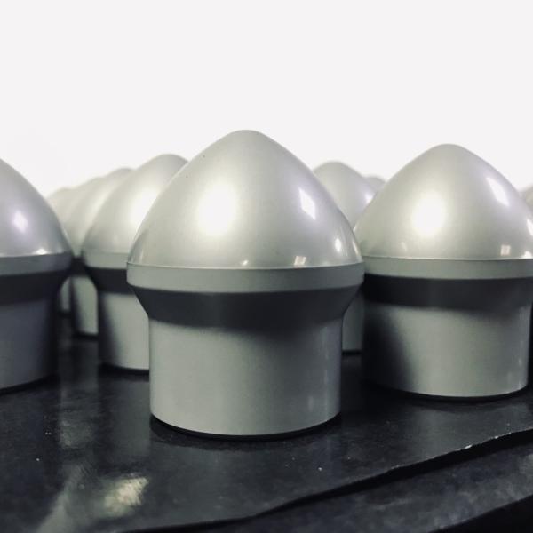 Buy Coal Mining Tungsten Carbide Tips Narrow Bottom Button For High Effective Penetration at wholesale prices