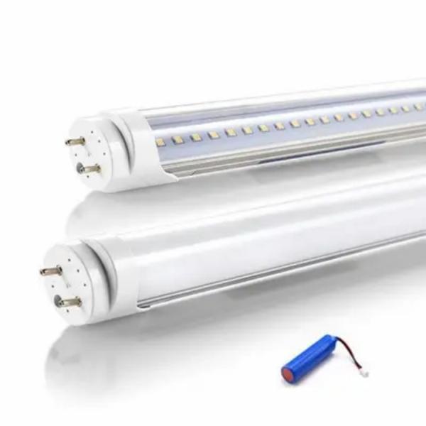 LED Emergency Tube Light With AC85-265V Aluminum Body+ PC Cover PF >0.90 50000