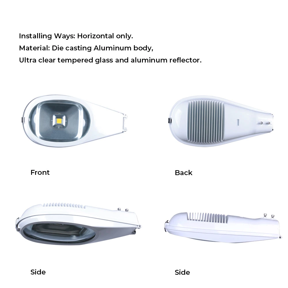 Head Integrated COB Road Lamp Head Municipal Highway Street Lighting
