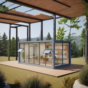 Rainproof Folding Container House Customization Fold Out Shipping Container