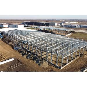Metal Frame Prefabricated Cold Storage Building Structure Heavy Warehouse