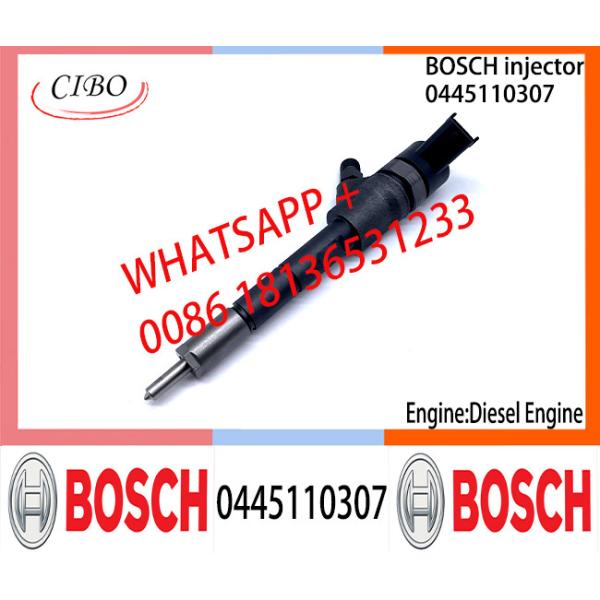 BOSCH injetor 0445110307 6271-11-3100 Common fuel Injector 0445110307 6271-11-3100 for KOMATSU