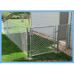 Security Galvanized Chain Link Fence 3 Foot Diamond Wire Netting