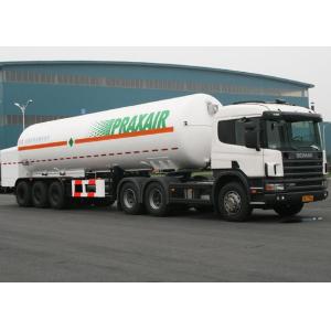 Steel 3 Axles 52600L Lpg Tank Trailer long life