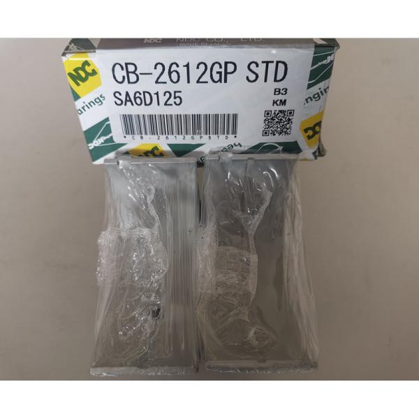 6150-31-3040 NDC Engine Bearings For 6D125 6150-21-8000 Main COR Bearing KOMATSU