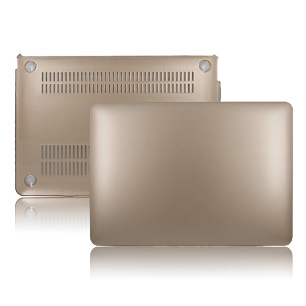 Buy PC Oil 17 Hard cover gold case for Macbook pro air Laptop case at wholesale prices