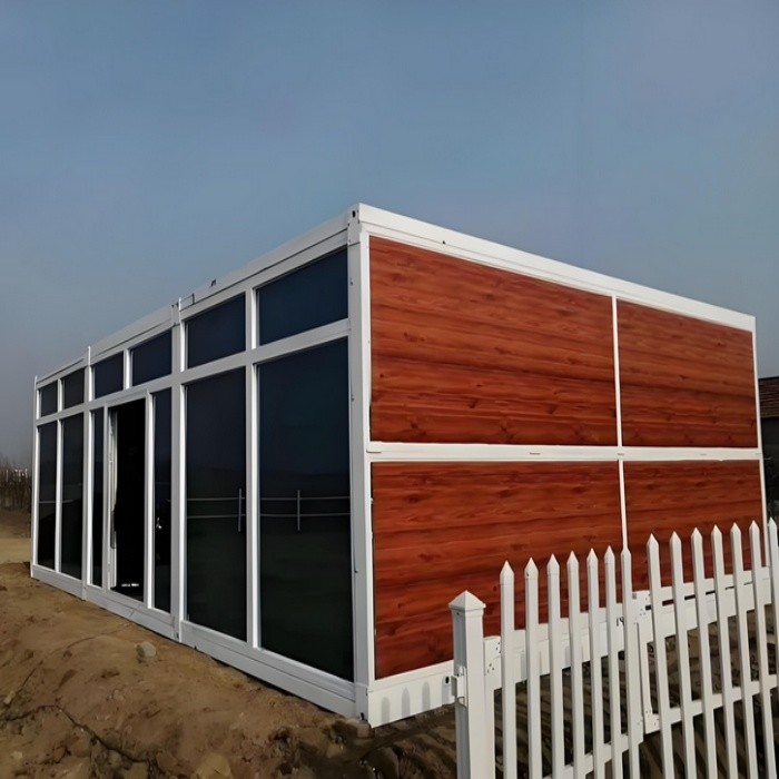 Quality Galvanized Steel Safe Folding Container House 10ft Easy Installation &amp; Transportation for sale