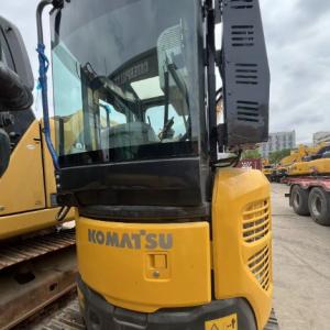 Komatsu PC30MR Excavator, Flexible Low-Consumption Digger Meeting Yard